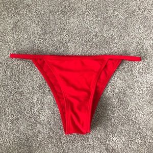 SHEIN Size S Red Cheeky Bottoms